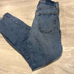 Abercrombie & Fitch Straight Leg Blue Jeans